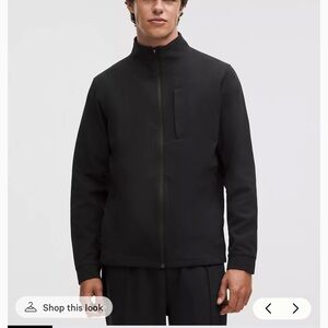 lululemon athletica Men's Black Lightweight Shirt Jacket